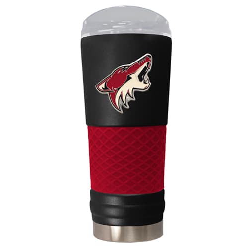 NHL Arizona Coyotes DRAFT Powder Coated Stainless Steel Tumbler - image 