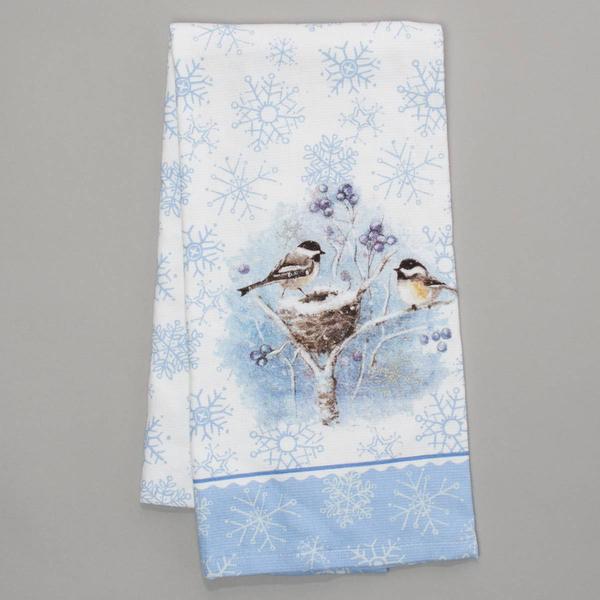 Kay Dee Chickadee Dual Purpose Kitchen Towel - image 