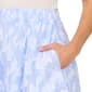 Womens Cece Pull On Floral Stripe Embroidered Midi Skirt - image 3