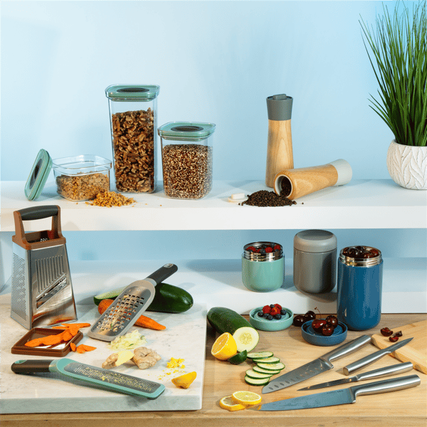 BergHOFF Balance 2pc. 8.25in. Rubberwood Covered Grinder