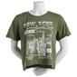 Juniors Attitude Not Included Postcard Graphic Tee - image 1