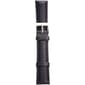Unisex Watchbands 2 Go Padded Calfskin Leather Watch Band - Black - image 1