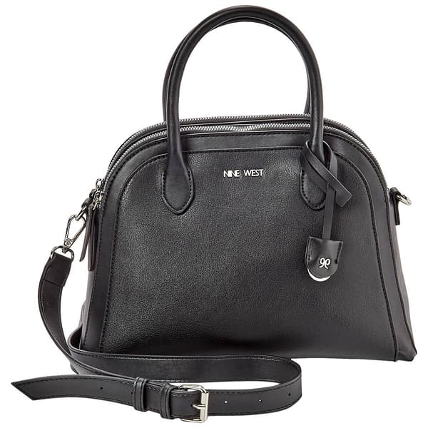 Nine West Gertrude 3 Comp Dome Satchel - image 