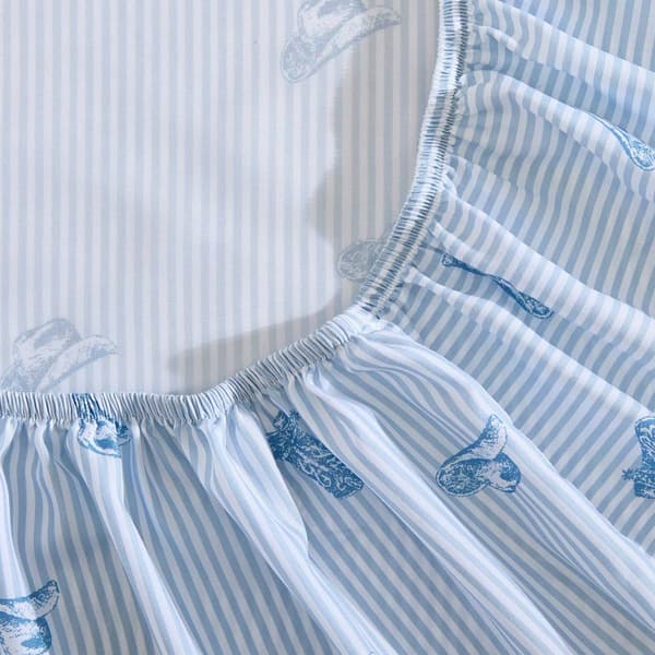 Wrangler Cowboy Pinstripe Sheet Set