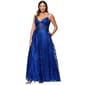 Juniors Plus Blondie Nites Glitter Sweetheart A-Line Dress - image 5