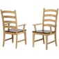 Besthom Brook Distressed Two-Tone Arm Chairs - Set of 2 - image 2