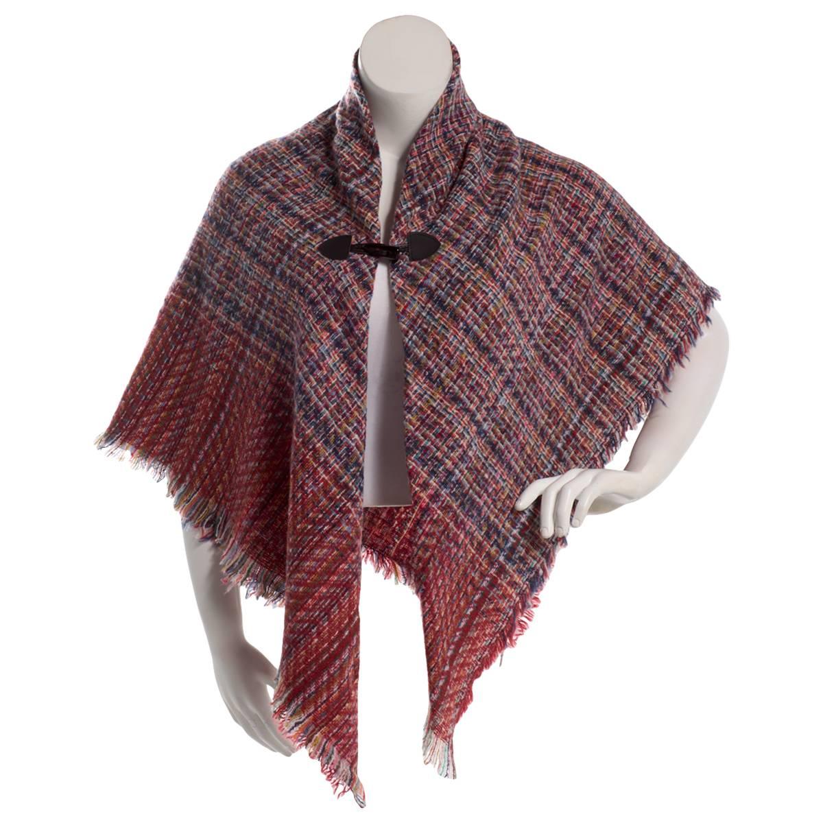 Womens Renshun Slub Knit Cape