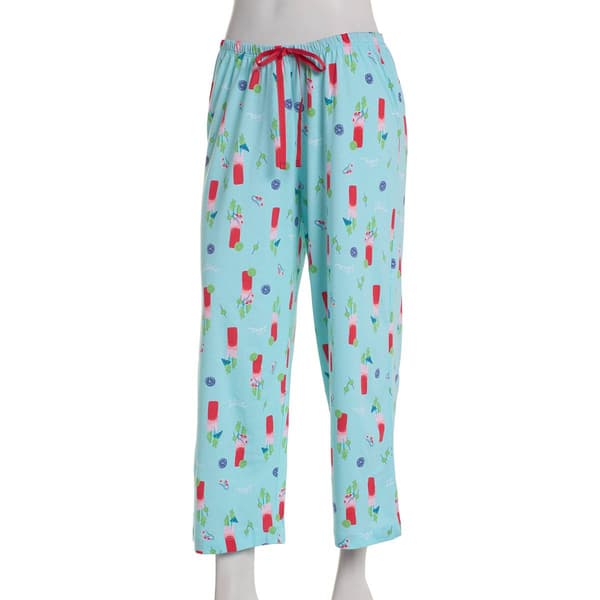 Plus Size HUE&#40;R&#41; Bloody Mary Mood Capri Pajama Pants - image 