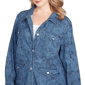 Plus Size Ruby Rd. Indigo Go Paisley Stretch Denim Jacket - image 5
