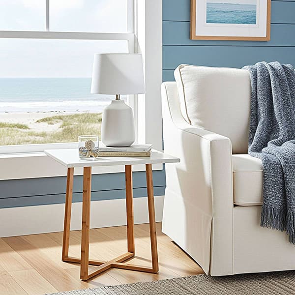 Fairway Avenue Home™ Bamboo Frame Square End Table
