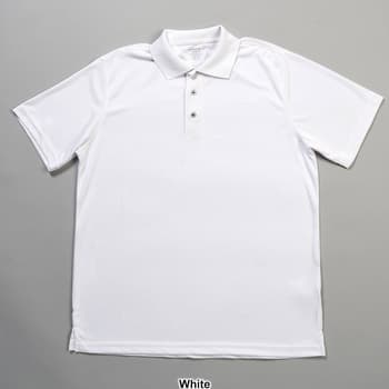 Mens Architect® Grid Short Sleeve Polo - Boscov's