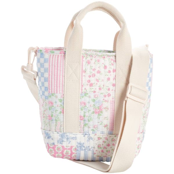 Womens Madden Girl Quilted Backpack with Lunchbox
