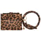Womens DS Fashion Ring Loop Wristlet w/ Tassel & Charm - Leopard - image 3