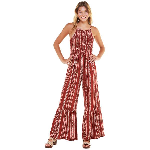 Juniors Angie Spiced Bell Bottom Jumpsuit - image 