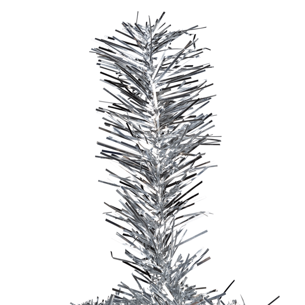 Northlight 9ft. Silver Tinsel Christmas Tree