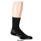 Mens Dr. Motion Plain Knit Crew Socks - image 5