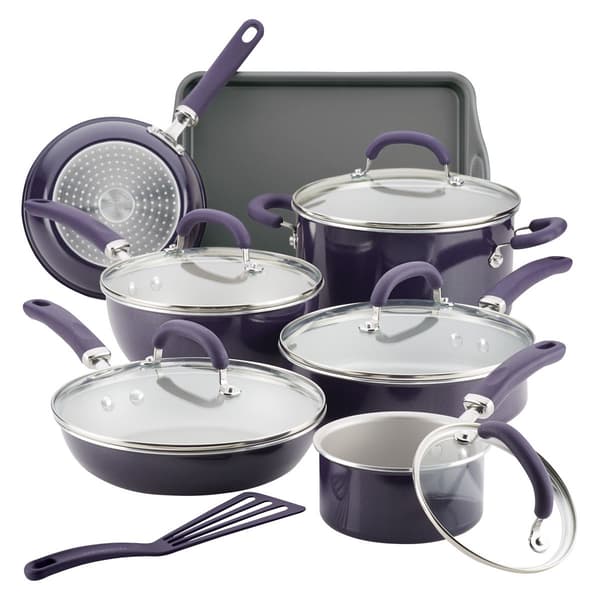 Rachael Ray 13pc. Nonstick Cookware Set