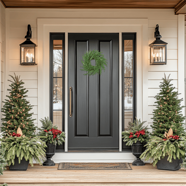 Northlight Frosted Norfolk Pine Artificial Christmas Wreath