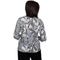 Womens Alfred Dunner Santa Barbara Reversible Paisley Blouse - image 2