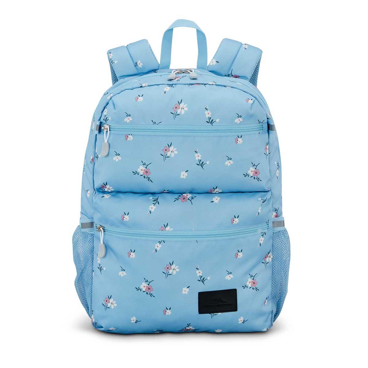 High Sierra Everclass Floral Backpack - Blue