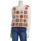 Juniors A. Byer Crochet Floral Patch Tank Top - image 2