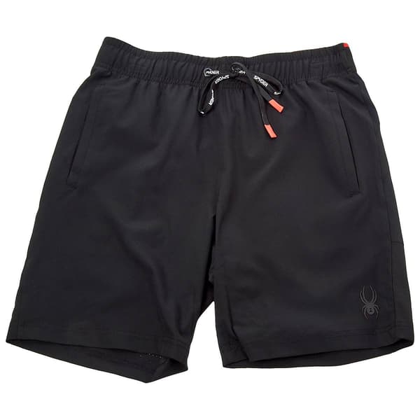 Mens Spyder Elastic Back Stretch Woven Shorts - image 
