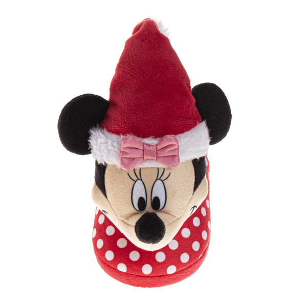 Little Boys  Disney™ Santa Minnie Mouse Christmas Cozy Slippers