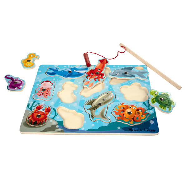 Melissa &amp; Doug® Fishing Magnetic Puzzle Game