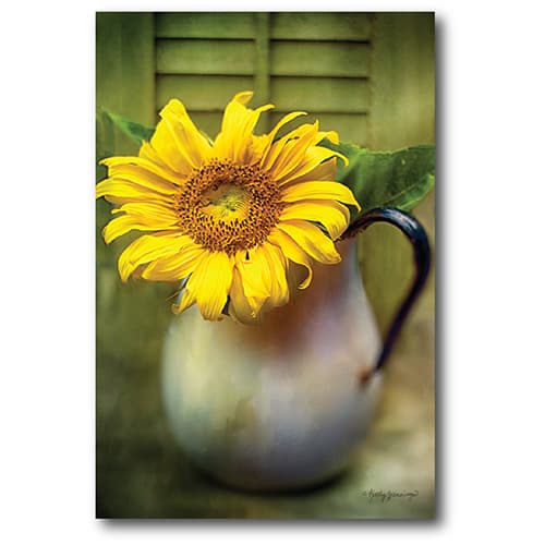 Courtside Market Sunflowers Pitcher II Wall Art - image 