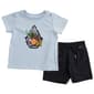Baby Boy &#40;12-24M&#41; Volcom Graphic Emblem Tee & Solid Shorts Set - image 1