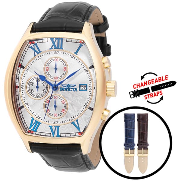 Mens Invicta Specialty Silver Dial Quartz Watch - 49840 - image 