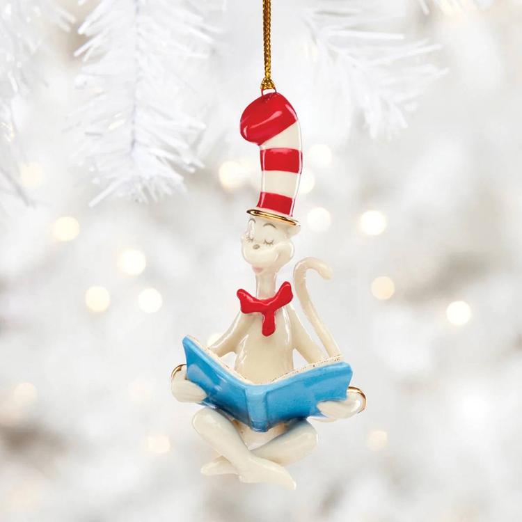 Lenox® Cat in the  Hat Ornament