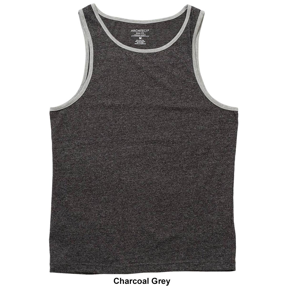 Young Mens Architect® Jean Company Jersey Tank Top