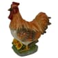 Resin Hen Standing in Grass & Flowers - image 1