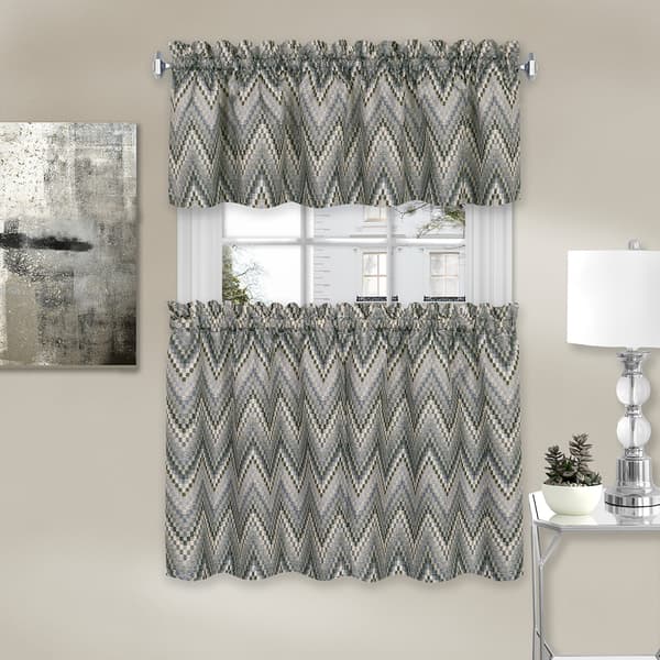 Achim Avery Kitchen Curtain Set