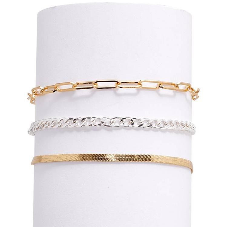 Design Collection Two-Tone Polished Bracelet