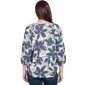 Womens Skye''s the Limit Out Of The Blue Floral Peasant Blouse - image 2