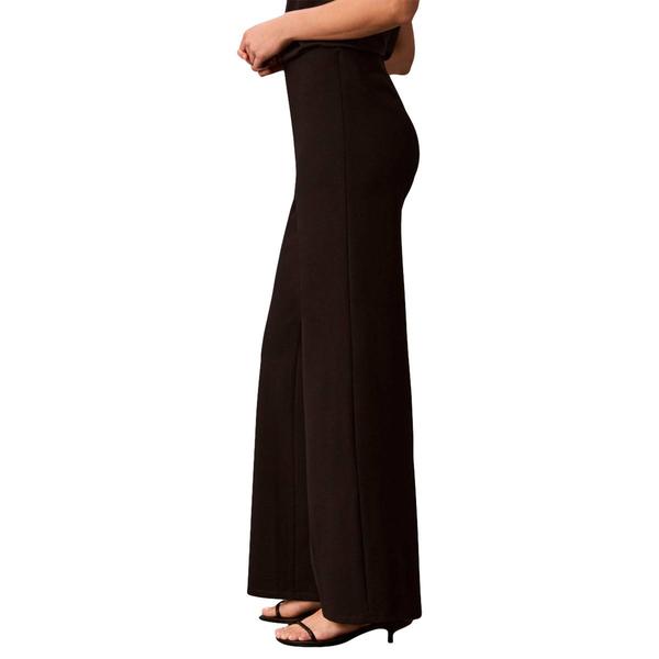 Womens Calvin Klein Pull On Straight Leg Compression Pants