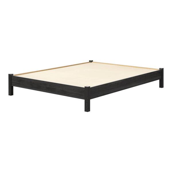 South Shore Lensky Queen Platform Bed On Legs - image 