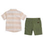 Toddler Boy 7 For All Mankind&#174; Stripe Top & Cargo Shorts - image 4