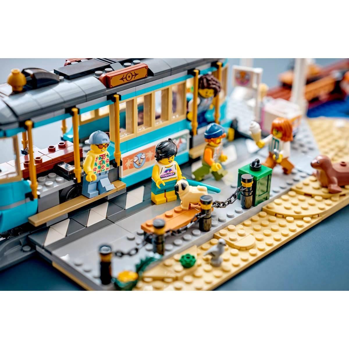 LEGO® City Classic Beach Streetcar Building Kit
