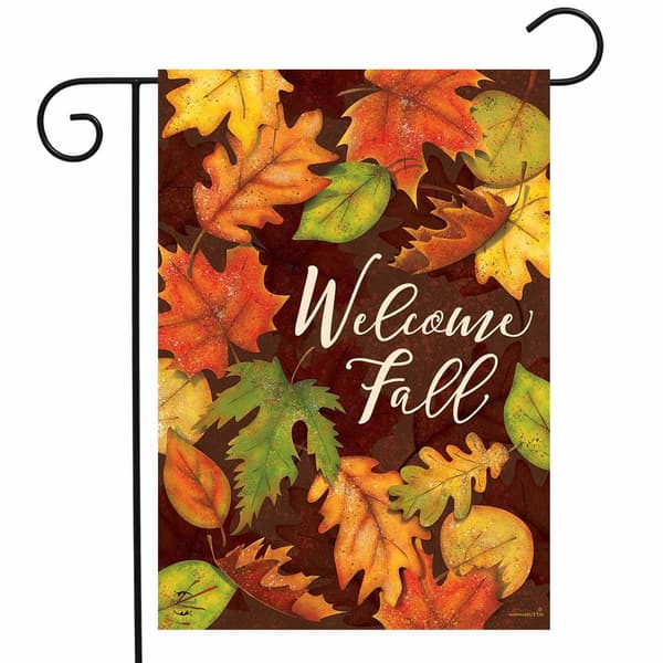 Briarwood Lane Leaf Toss Fall Garden Flag - image 