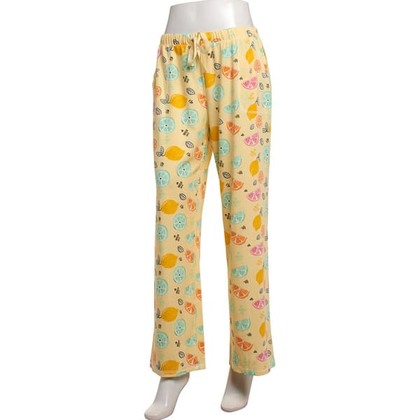Womens Muk Luks Fresh Squeezed Lemon Pajama Pants