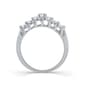Nova Star® Sterling Silver 1/2ctw. Lab Diamond Ring - image 3