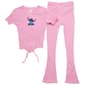Girls (4-6x) Disney Lilo & Stitch Rib Flare Top & Legging Set - image 1