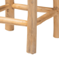 bali & pari Rivera Genuine Goat Leather Counter Stool - image 4