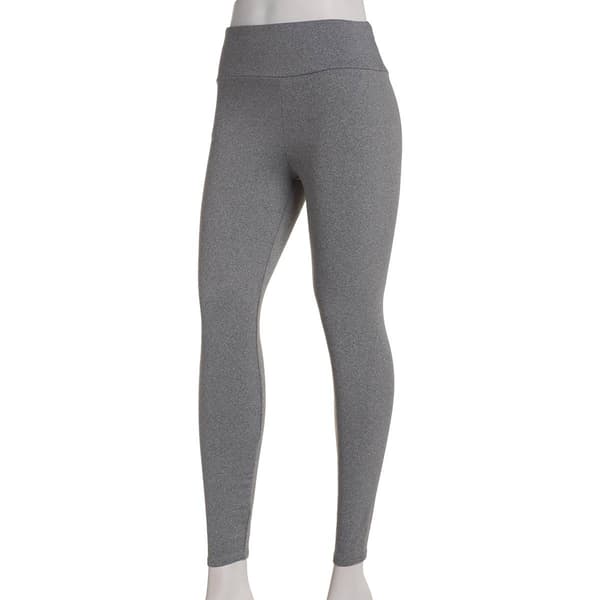 Juniors Eye Candy Brush Back Marled High Waist Leggings - image 