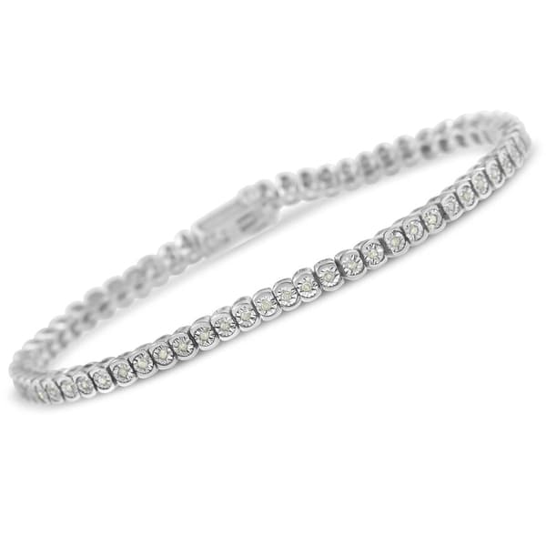 Diamond Classics&#8482; 1/2ctw. Diamond Sterling Tennis Bracelet