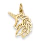 Gold Classics&#40;tm&#41; 14kt. Unicorn Head Charm - image 1