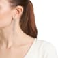 Athra Silver Plated Crystal Straight Drop Earrings - image 3